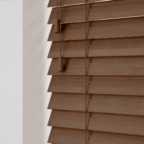 Flora LS 50mm Slat Real Wood Blind | Online Blindz