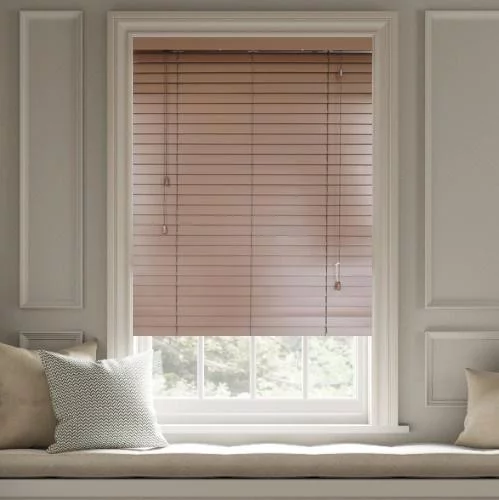 Heather LS 50mm Slat Real Wood Blind | Online Blindz