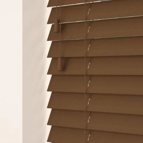 Heather LS 50mm Slat Real Wood Blind | Online Blindz