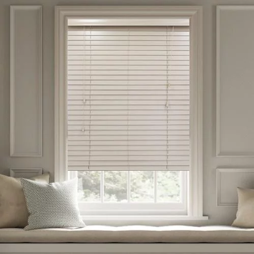 Kamryn LS 50mm Slat Real Wood Blind | Online Blindz