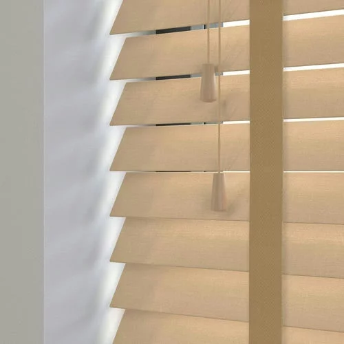 Kinsley LT 50mm Tape Real Wood Blind | Online Blindz