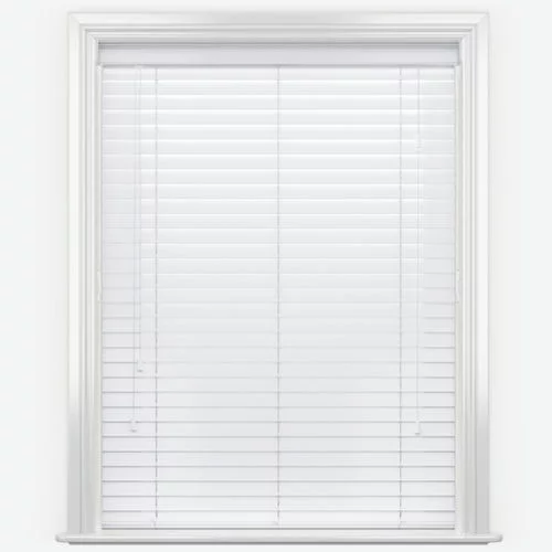 Pure Wood Gloss White Real Wood Blind | Online Blindz