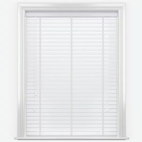 Pure Wood Gloss White with Tapes Real Wood Blind | Online Blindz