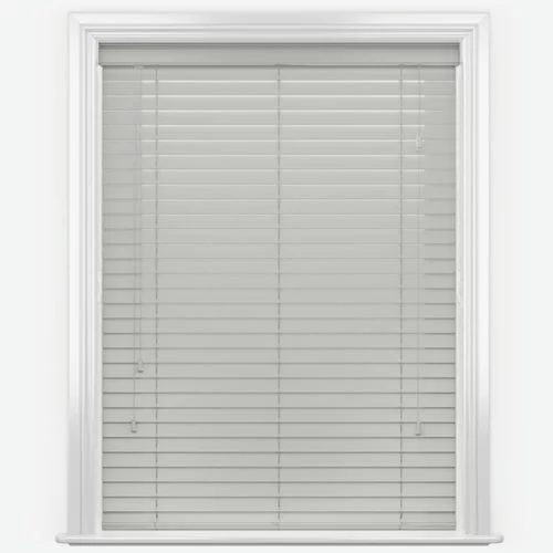 Pure Wood Pebble Grey Real Wood Blind | Online Blindz