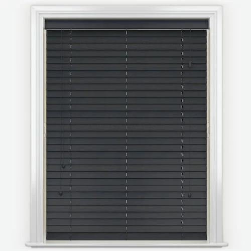 Pure Wood Phantom Grey Real Wood Blind | Online Blindz