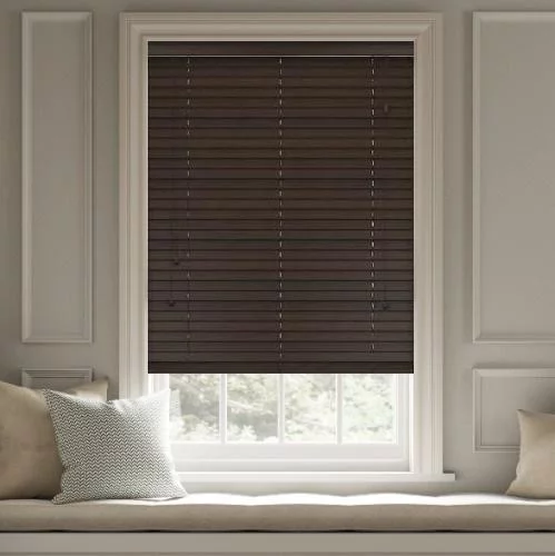 Pure Wood Wenge Real Wood Blind | Online Blindz