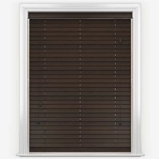 Pure Wood Wenge Real Wood Blind | Online Blindz