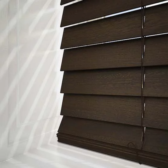 Pure Wood Wenge Real Wood Blind | Online Blindz