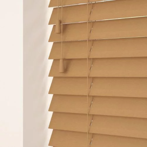 Solene LS 50mm Slat Real Wood Blind | Online Blindz