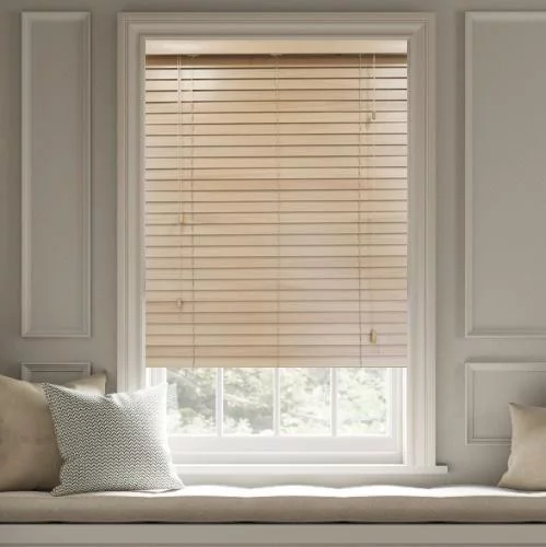 Vada LS 50mm Slat Real Wood Blind | Online Blindz