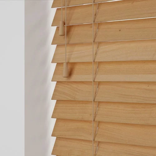 Yesenia LS 50mm Slat Real Wood Blind | Online Blindz