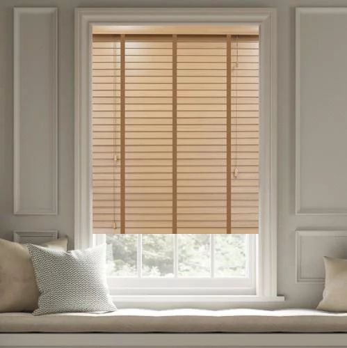 Yesenia LT 50mm Tape Real Wood Blind | Online Blindz