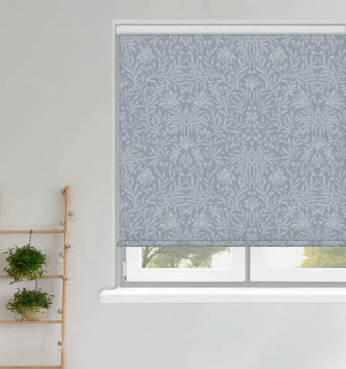 Althea Persian Blue Roller Blind | Online Blindz