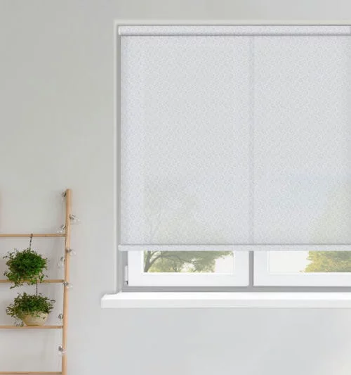 Aubree grey Roller Blind | Online Blindz