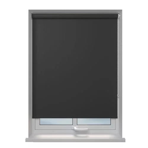 Belen Noir Roller Blind | Online Blindz