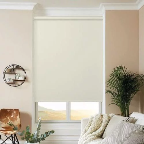 Belen Oyster Roller Blind | Online Blindz