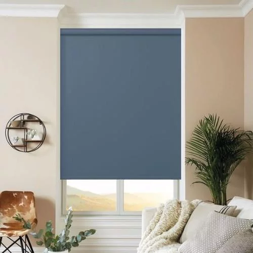 Belen Sapphire Roller Blind | Online Blindz