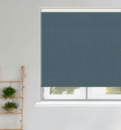 Briar French Blue Roller Blind | Online Blindz