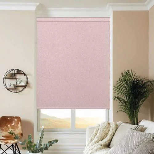 Embellish Blush Roller Blind | Online Blindz