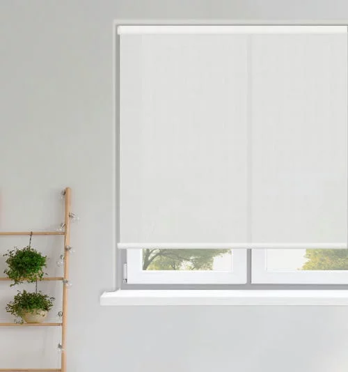 Gayle White Roller Blind | Online Blindz