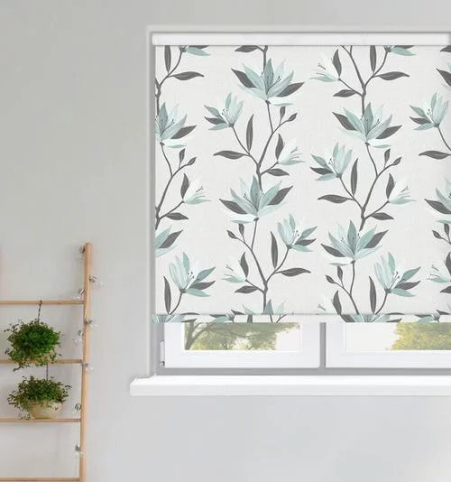 Grace Muted Duckegg Roller Blind | Online Blindz