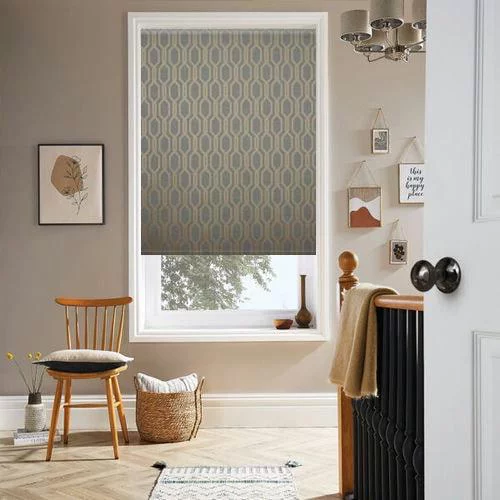 Hudson Blackout Grey Roller Blind | Online Blindz