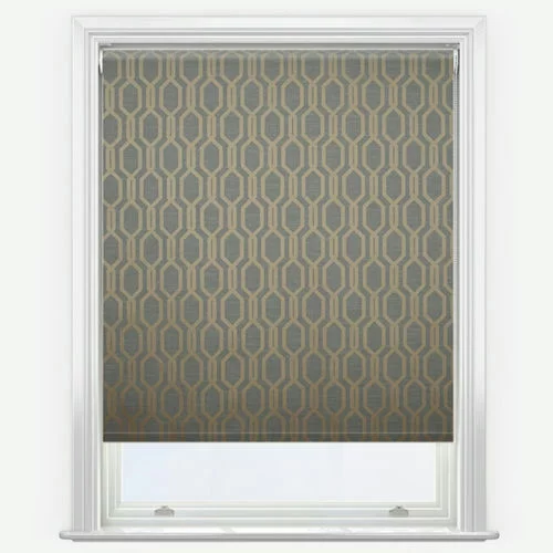 Hudson Blackout Grey Roller Blind | Online Blindz