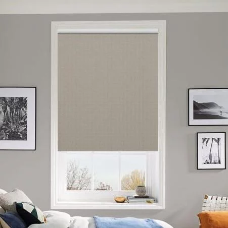 Imelda Stone Roller Blind | Online Blindz