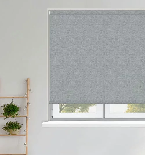 Jamie Charcoal Roller Blind | Online Blindz