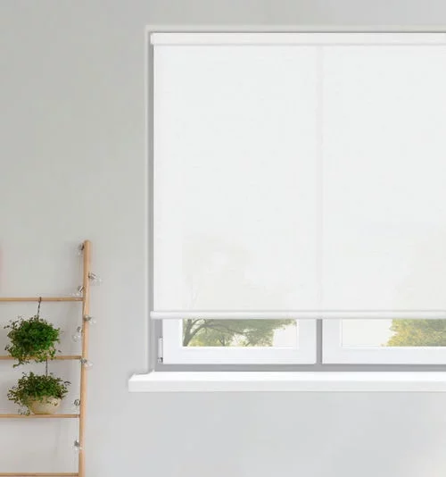 Jamie White Roller Blind | Online Blindz