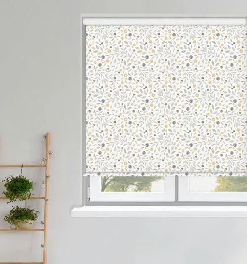 Kerria Ochre Roller Blind | Online Blindz