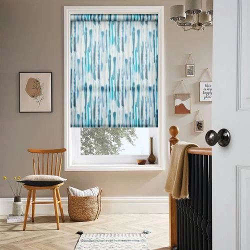 Marcia Cobalt Roller Blind | Online Blindz