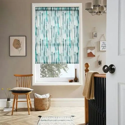Oxford Blackout Grey Marle Roller Blind | Online Blindz