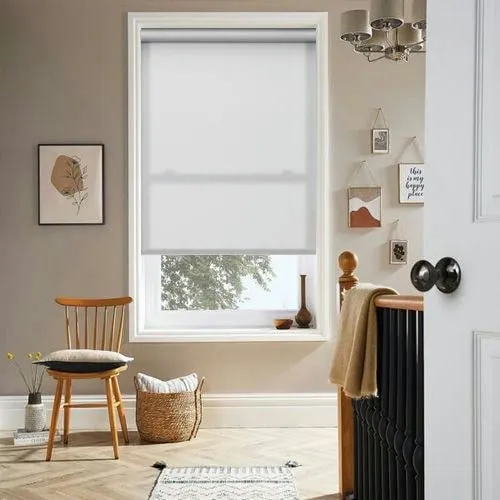 Nefertiti Origin Blackout Grey Perfect Fit Roller Blind | Online Blindz