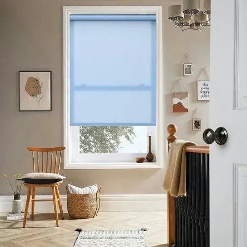 Ayla Charcoal Roman Blind | Online Blindz