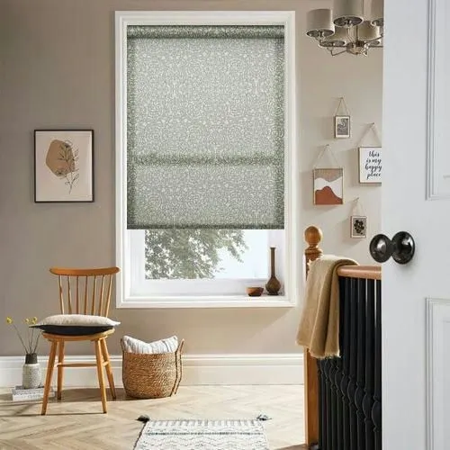 Mila Azure Roman Blind | Online Blindz