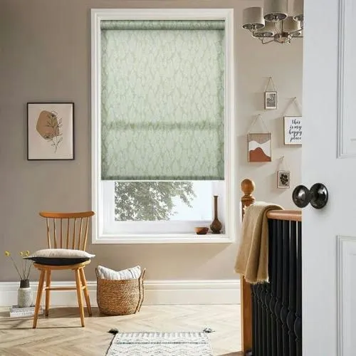 Nefertiti White Roller Blind | Online Blindz