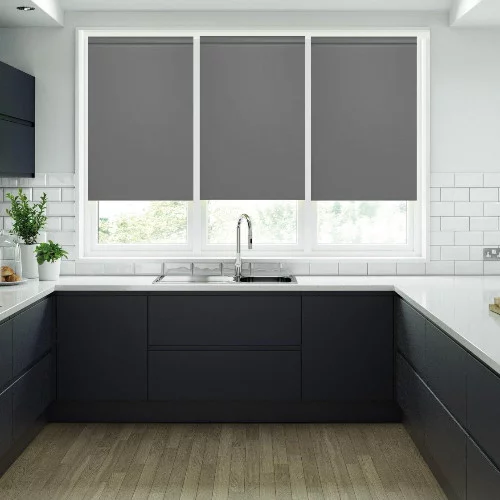 Stratford Anthracite Roller Blind | Online Blindz