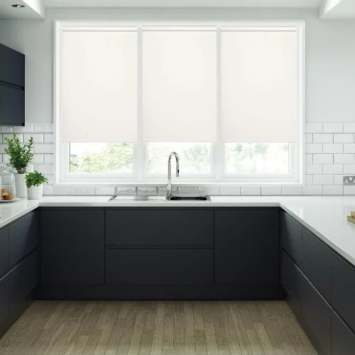 Stratford White Roller Blind | Online Blindz