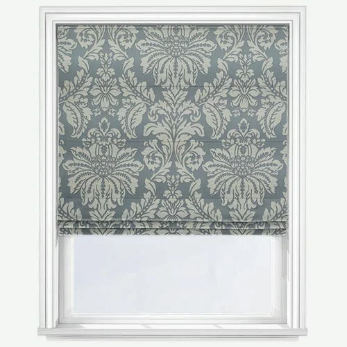 Anastasia Graphite Roman Blind | Online Blindz