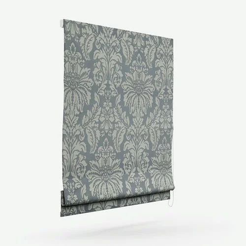 Anastasia Graphite Roman Blind | Online Blindz