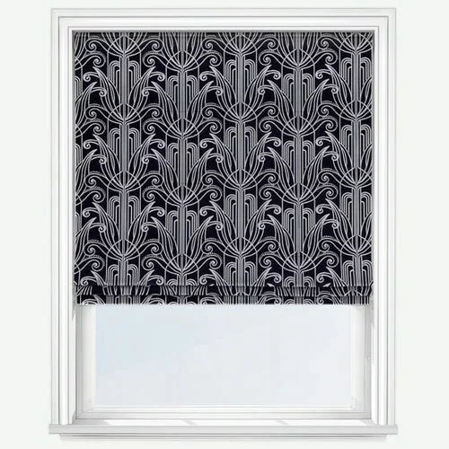 Annabella Noir Roman Blind | Online Blindz