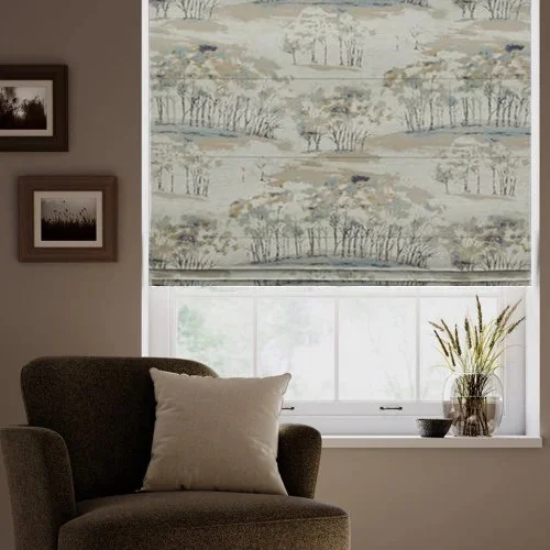 Anne Indigo Roman Blind | Online Blindz