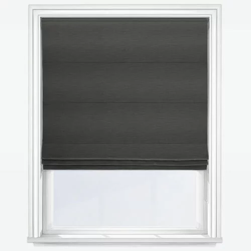 Antique Charcoal Roman Blind | Online Blindz