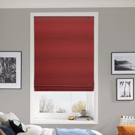 Antique Rosso Roman Blind | Online Blindz