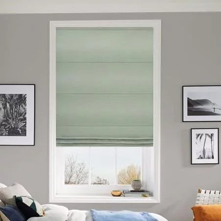 Antique Seafoam Roman Blind | Online Blindz