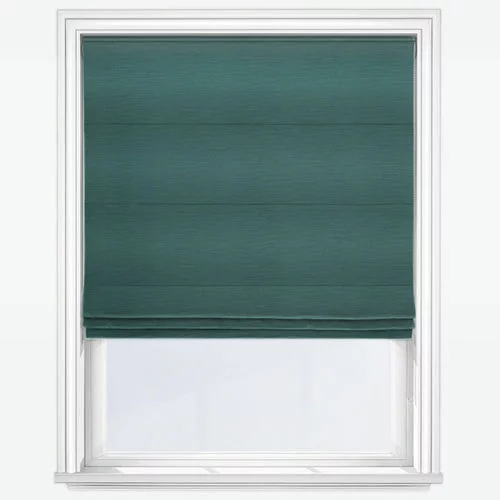 Antique Teal Roman Blind | Online Blindz