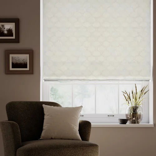 Araceli Porcelain Roman Blind | Online Blindz