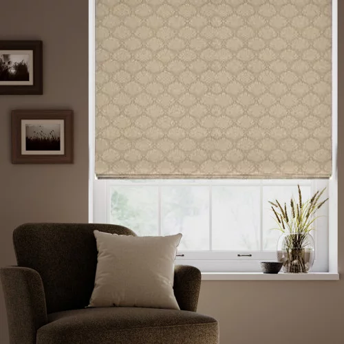 Araceli Truffle Roman Blind | Online Blindz