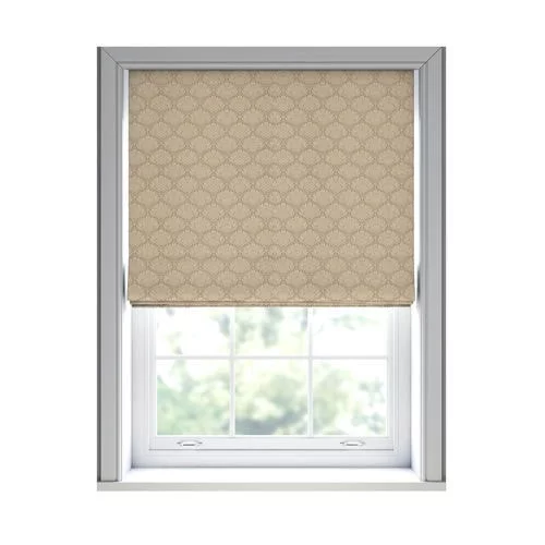 Araceli Truffle Roman Blind | Online Blindz